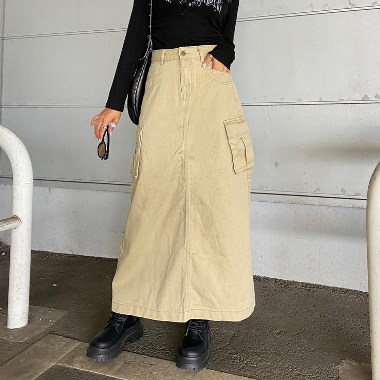 カーゴロングスカート | non-hedge  | 詳細画像13 