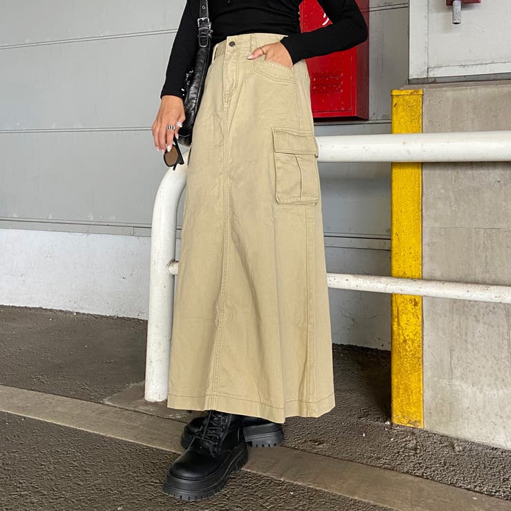 カーゴロングスカート | non-hedge  | 詳細画像15 