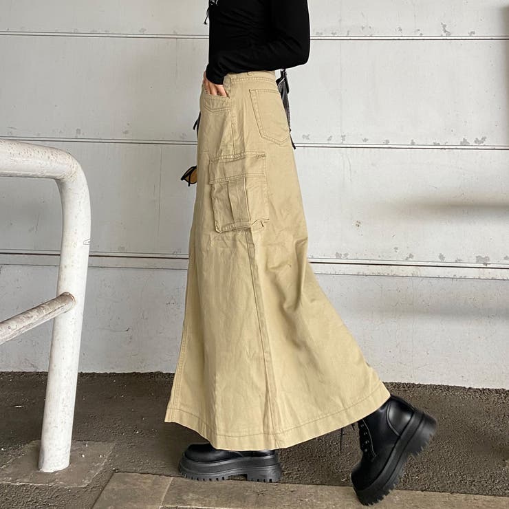 カーゴロングスカート | non-hedge  | 詳細画像16 