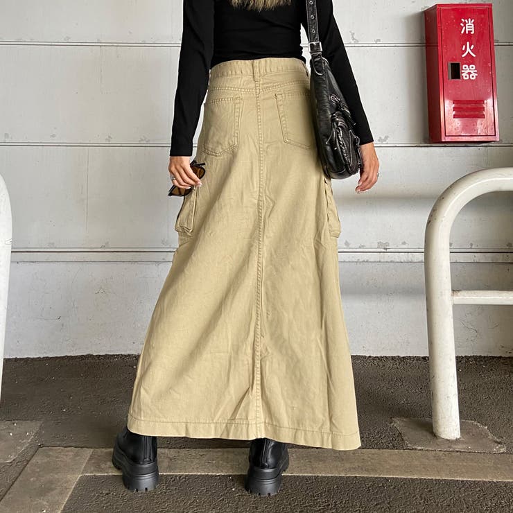 カーゴロングスカート | non-hedge  | 詳細画像17 