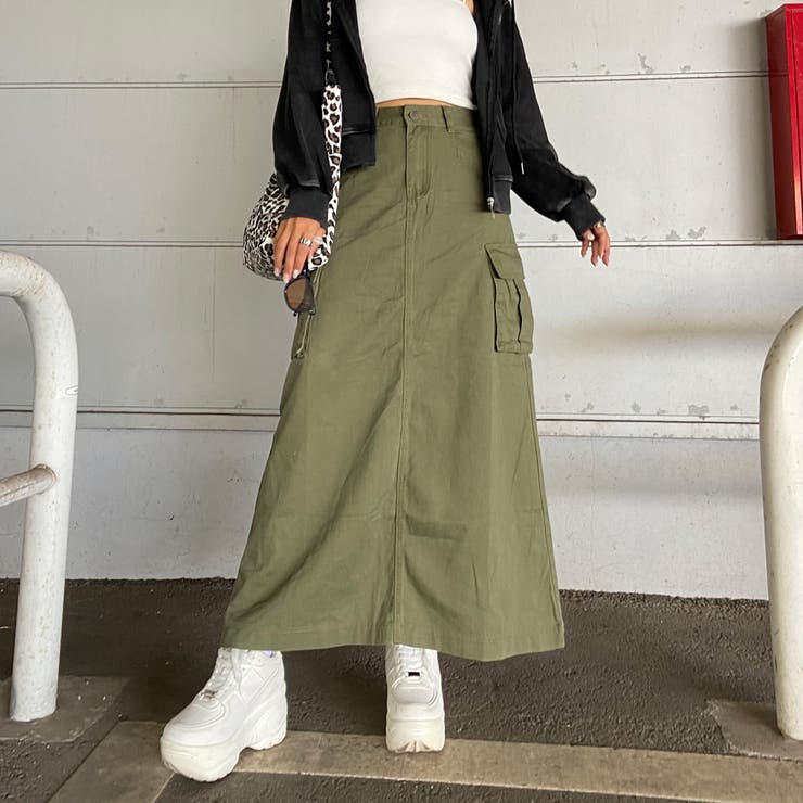 カーゴロングスカート | non-hedge  | 詳細画像4 