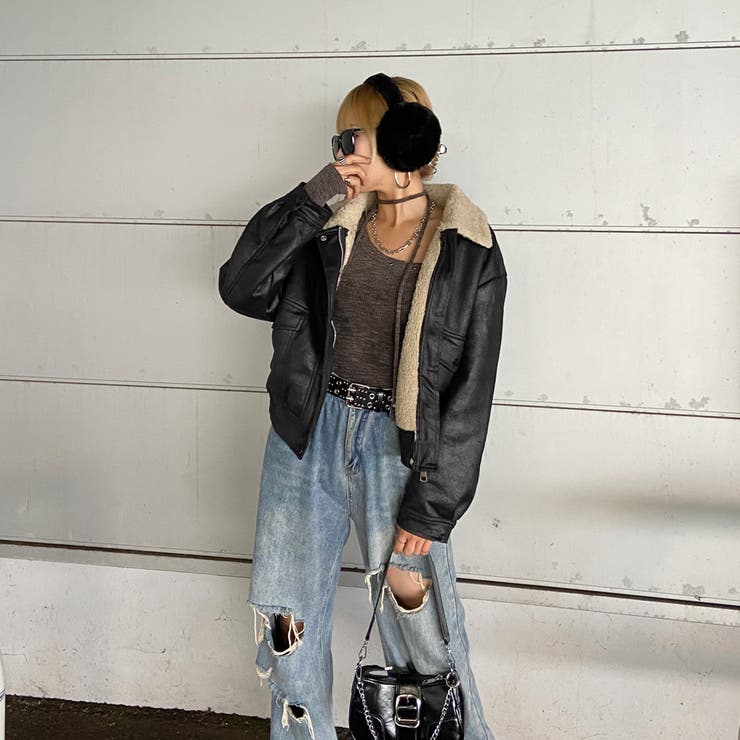 ボアボンバージャケット | non-hedge  | 詳細画像3 