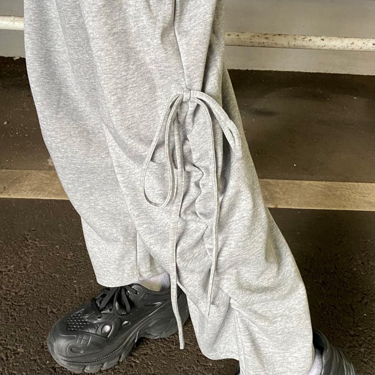 サイドリボンワイドパンツ | non-hedge  | 詳細画像12 