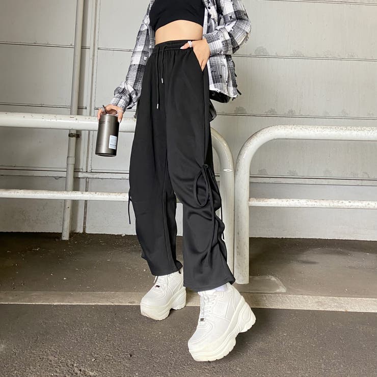 サイドリボンワイドパンツ | non-hedge  | 詳細画像15 