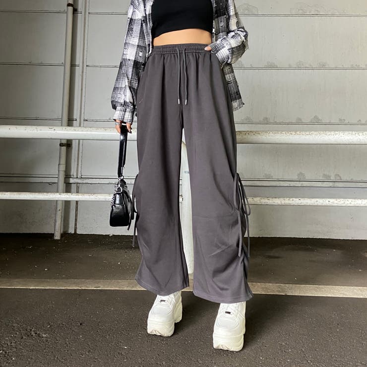 サイドリボンワイドパンツ | non-hedge  | 詳細画像17 