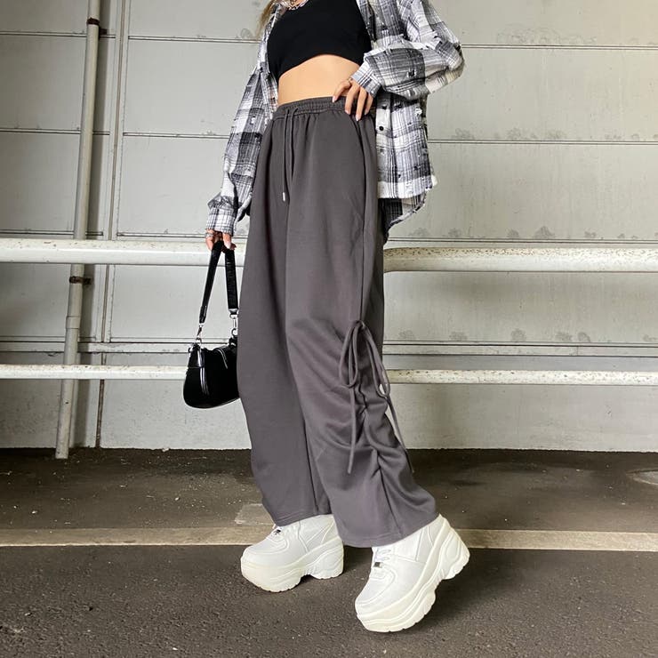 サイドリボンワイドパンツ | non-hedge  | 詳細画像19 