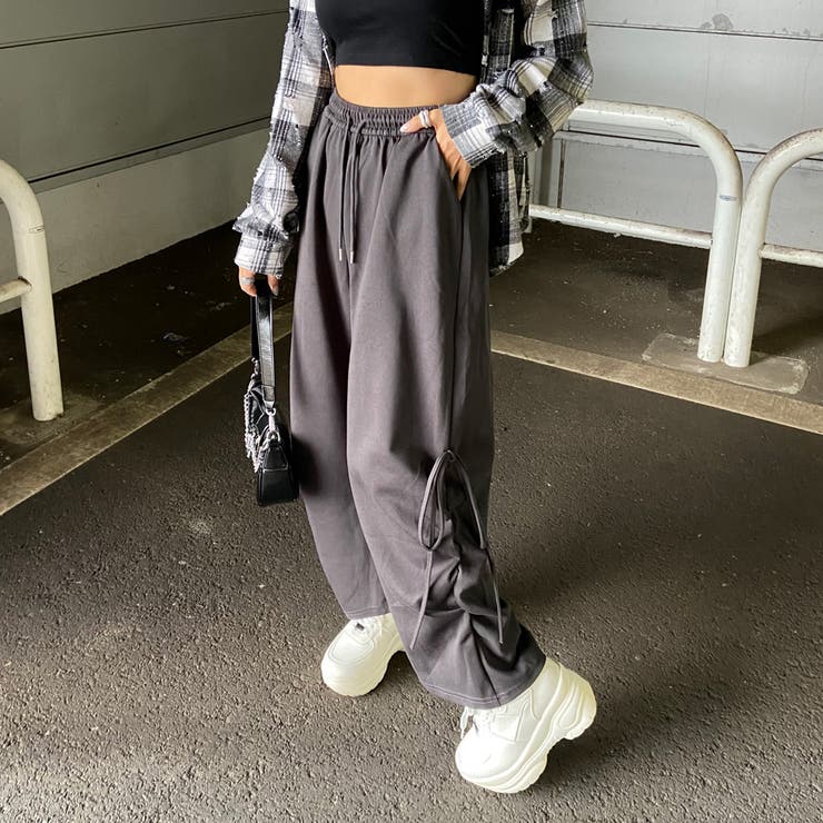 サイドリボンワイドパンツ | non-hedge  | 詳細画像20 