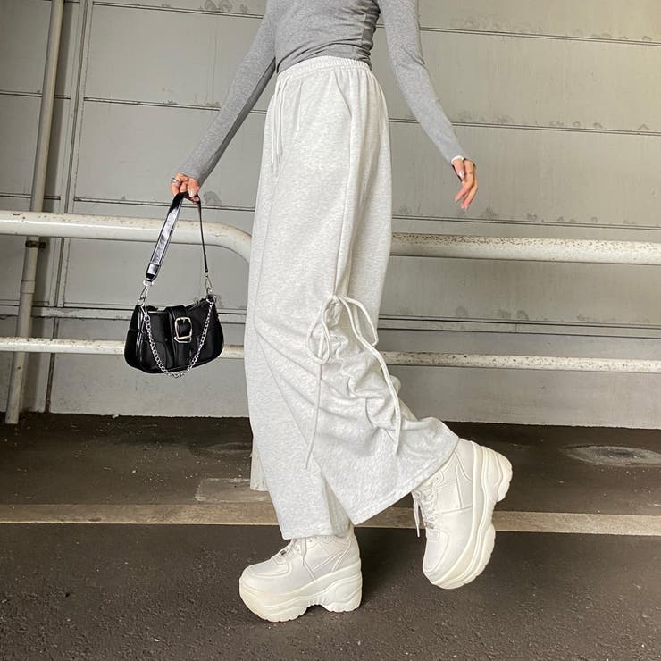 サイドリボンワイドパンツ | non-hedge  | 詳細画像27 