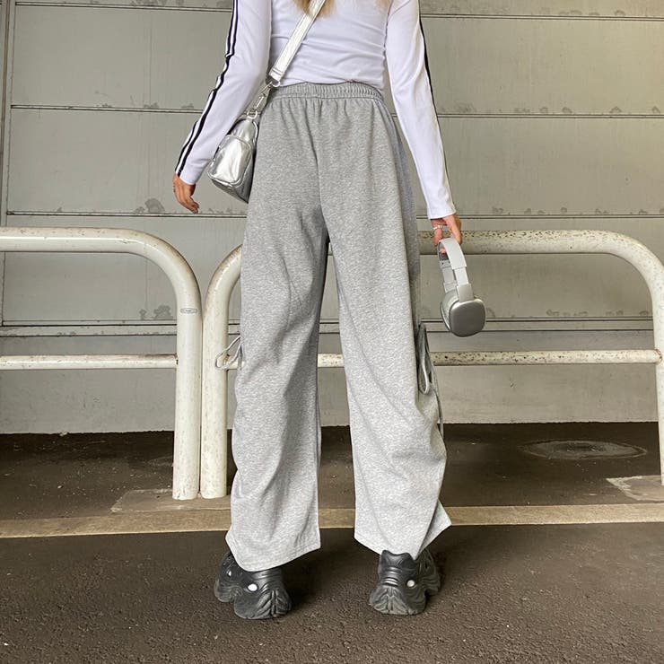 サイドリボンワイドパンツ | non-hedge  | 詳細画像5 