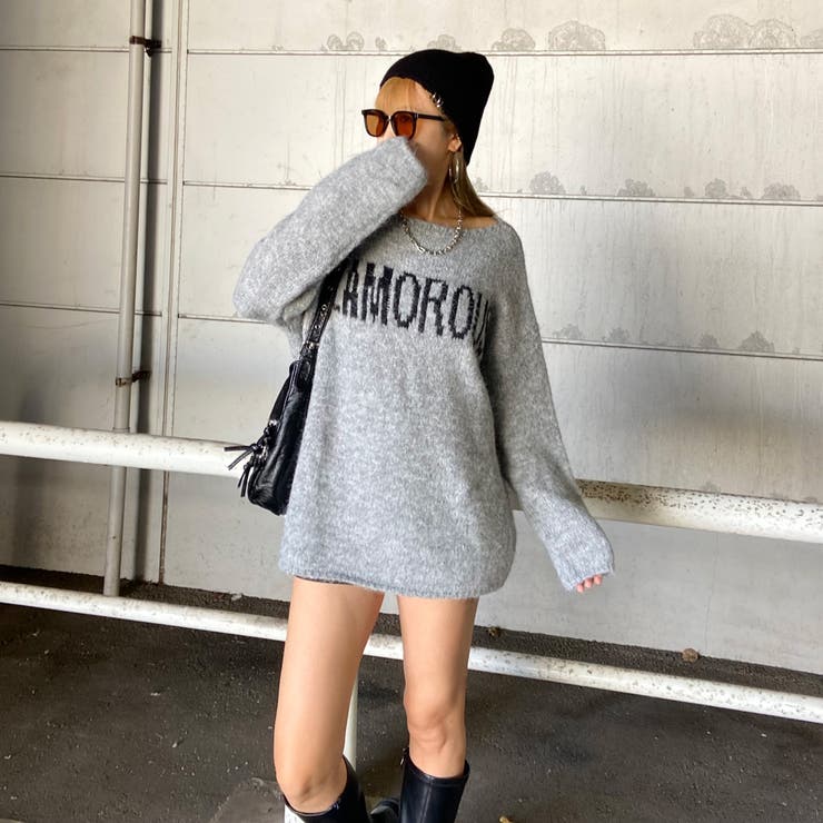 ロゴニットチュニック | non-hedge  | 詳細画像12 