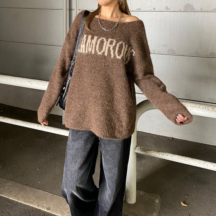 ロゴニットチュニック | non-hedge  | 詳細画像18 