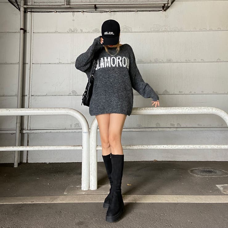 ロゴニットチュニック | non-hedge  | 詳細画像21 