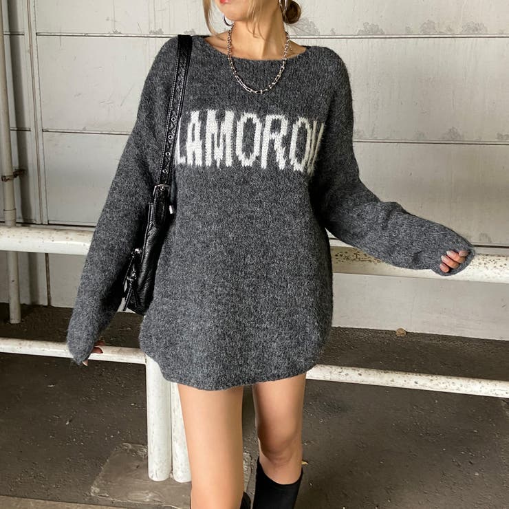 ロゴニットチュニック | non-hedge  | 詳細画像24 