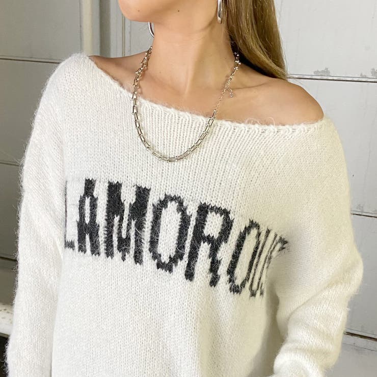 ロゴニットチュニック | non-hedge  | 詳細画像7 