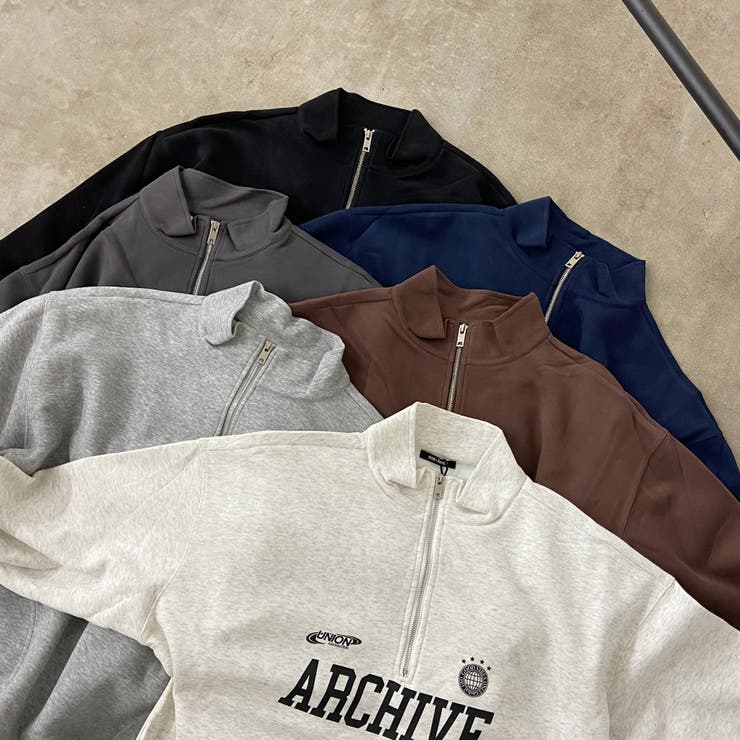 ハーフZIP裾ドロストチュニック | non-hedge  | 詳細画像46 