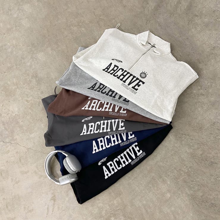 ハーフZIP裾ドロストチュニック | non-hedge  | 詳細画像47 