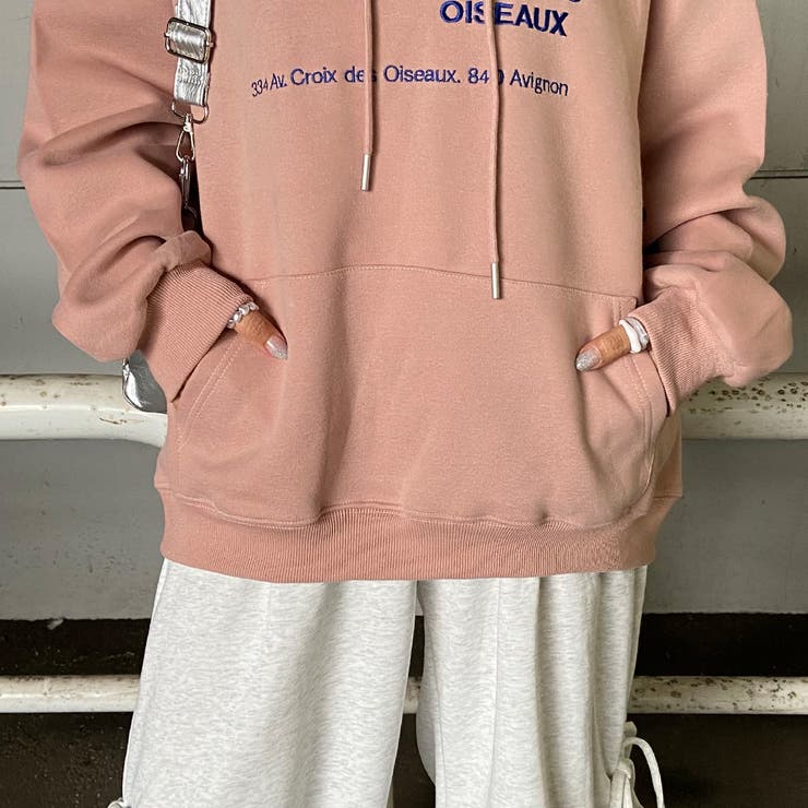 ボアロゴフードチュニック | non-hedge  | 詳細画像12 