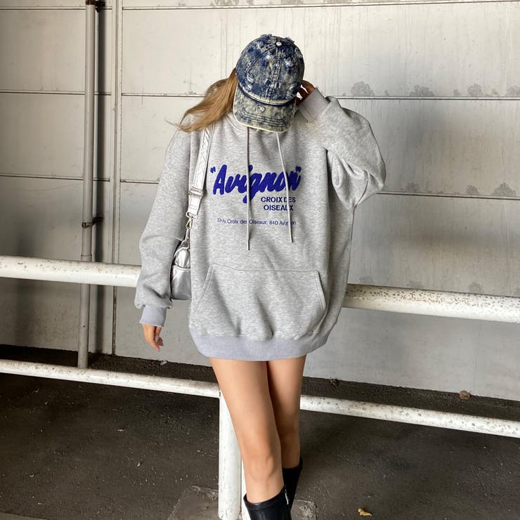 ボアロゴフードチュニック | non-hedge  | 詳細画像17 