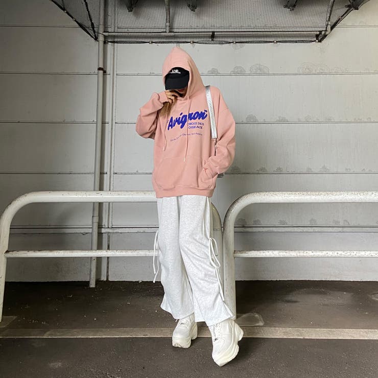 ボアロゴフードチュニック | non-hedge  | 詳細画像1 