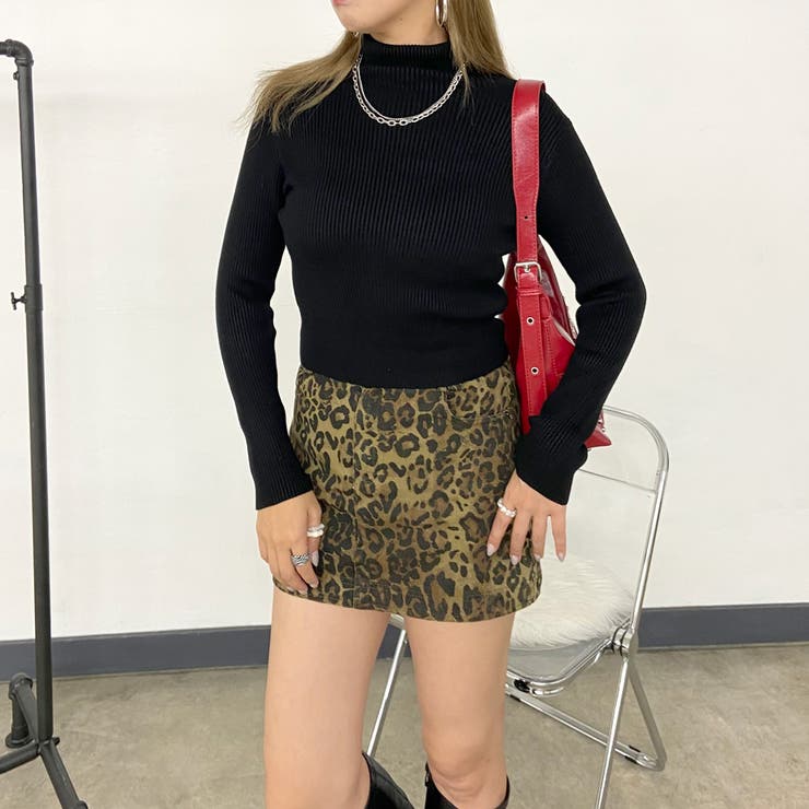 ハイネックリブショートトップス | non-hedge  | 詳細画像9 