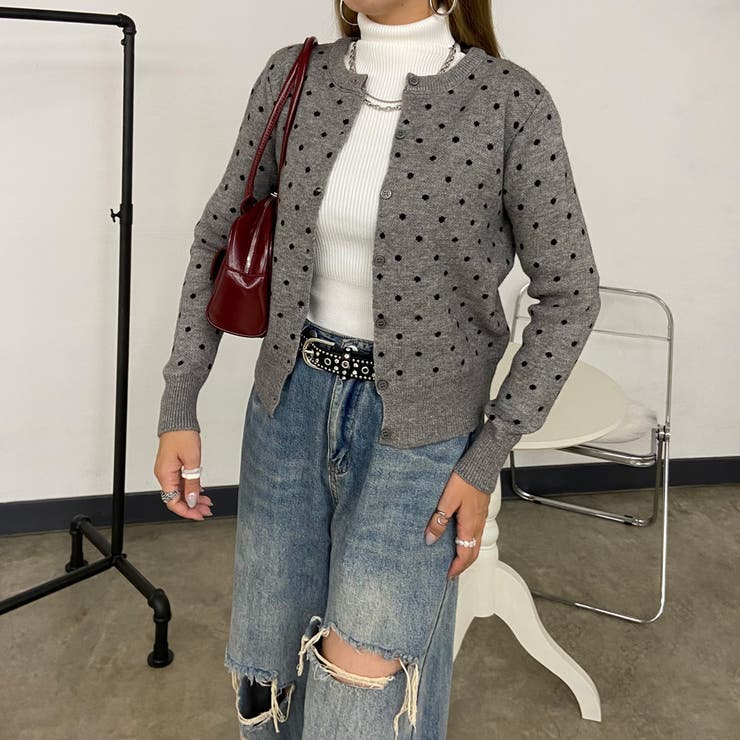 ハイネックリブショートトップス | non-hedge  | 詳細画像11 