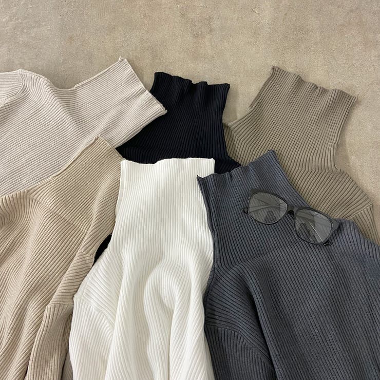 ハイネックリブショートトップス | non-hedge  | 詳細画像25 