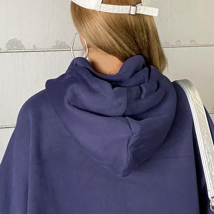 刺繍ロゴZIPフードチュニック | non-hedge  | 詳細画像26 