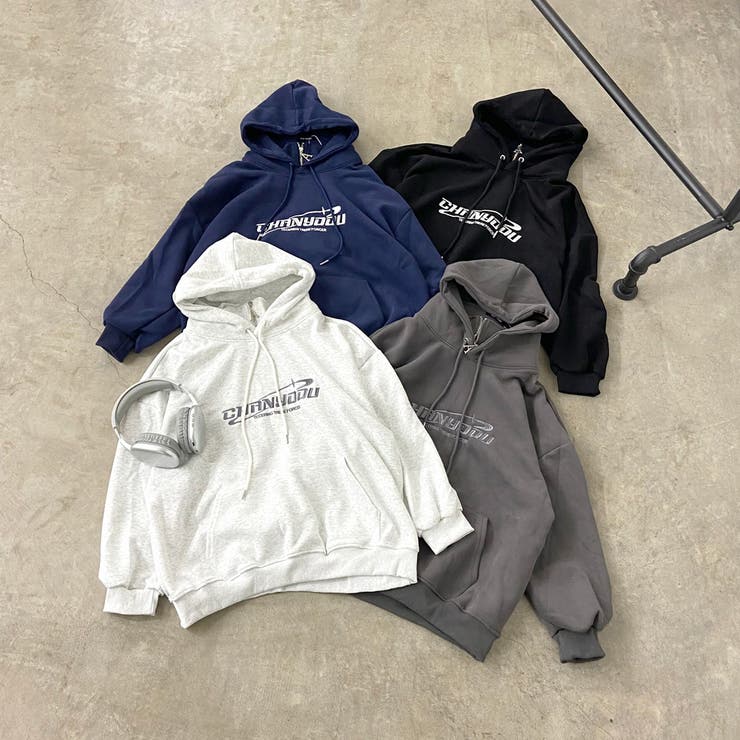 刺繍ロゴZIPフードチュニック | non-hedge  | 詳細画像29 