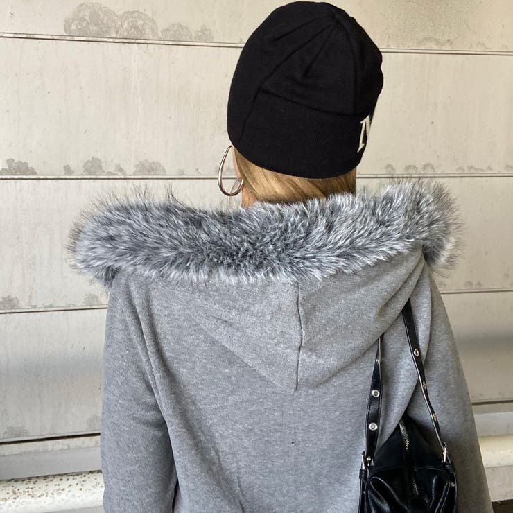 ファーフードZIPパーカー・フレアパンツセットアップ | non-hedge  | 詳細画像24 