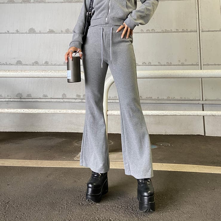 ファーフードZIPパーカー・フレアパンツセットアップ | non-hedge  | 詳細画像27 