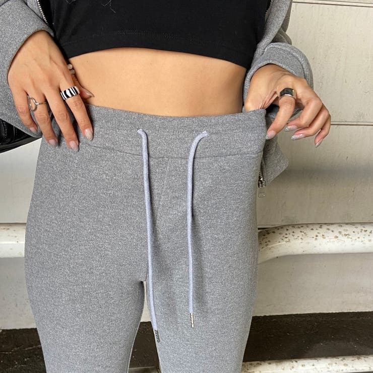 ファーフードZIPパーカー・フレアパンツセットアップ | non-hedge  | 詳細画像32 