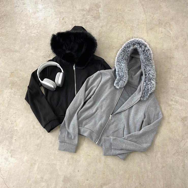 ファーフードZIPパーカー・フレアパンツセットアップ | non-hedge  | 詳細画像55 