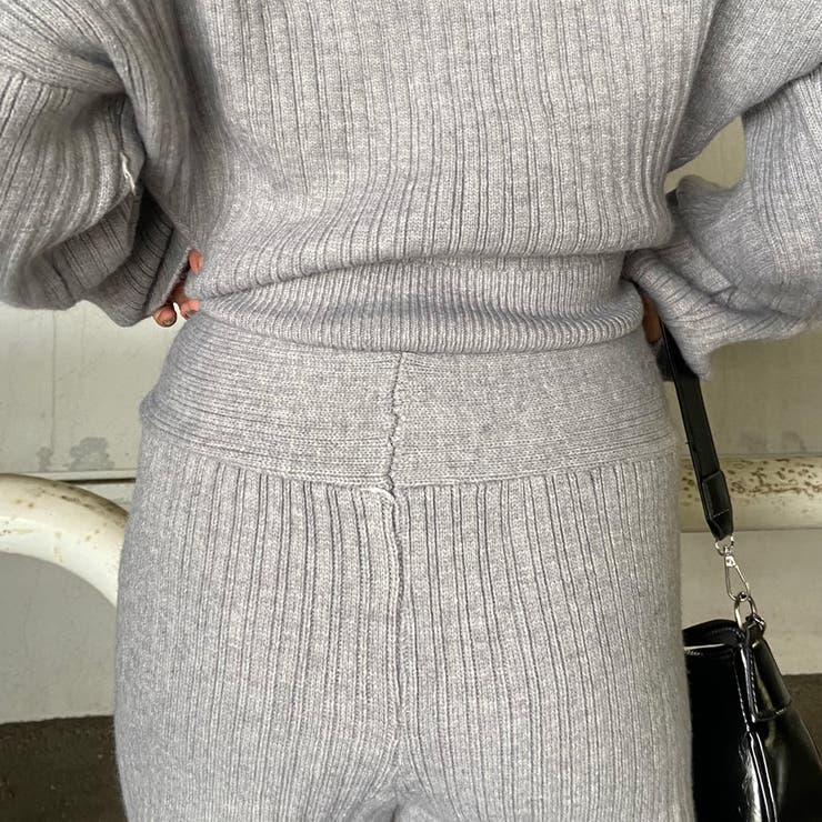 オフショルニットトップス・ショートパンツセットアップ | non-hedge  | 詳細画像29 