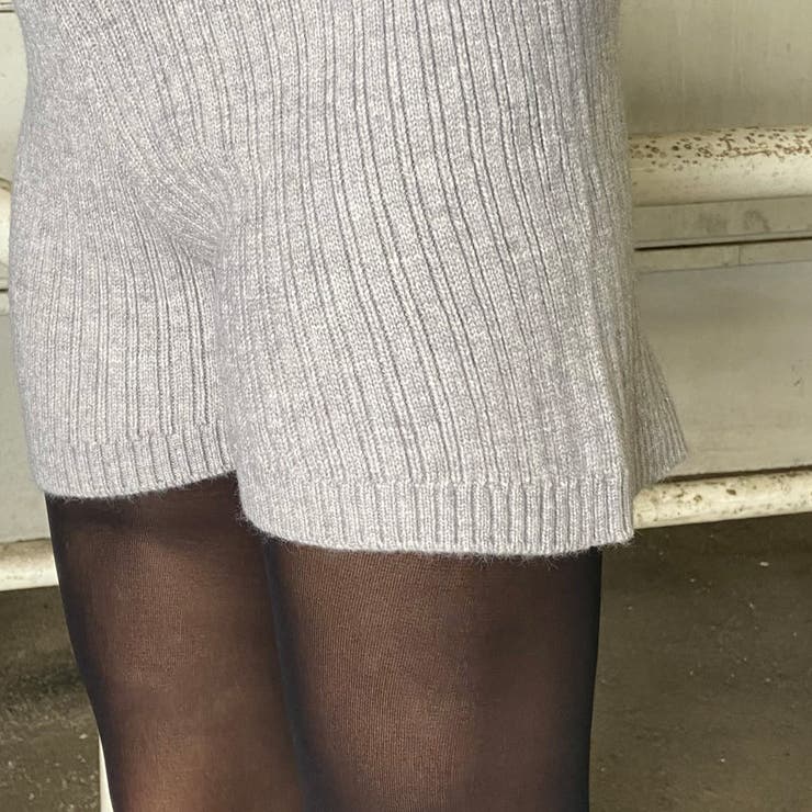 オフショルニットトップス・ショートパンツセットアップ | non-hedge  | 詳細画像30 