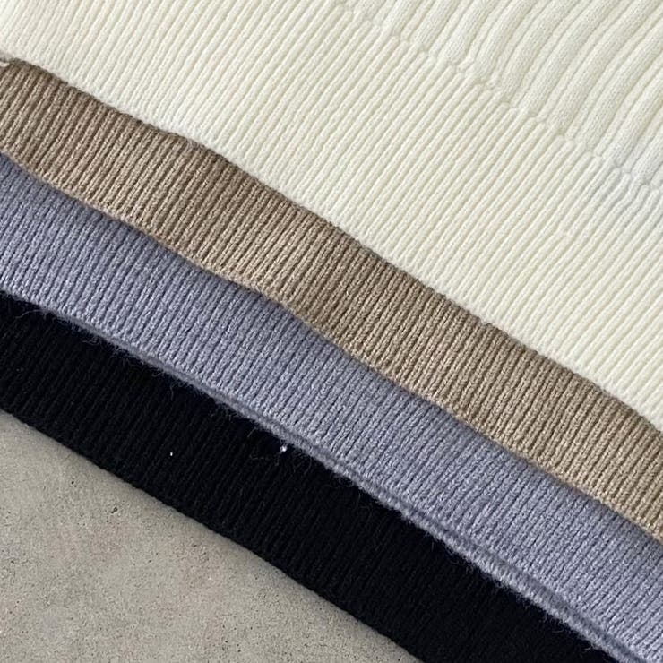 オフショルニットトップス・ショートパンツセットアップ | non-hedge  | 詳細画像35 