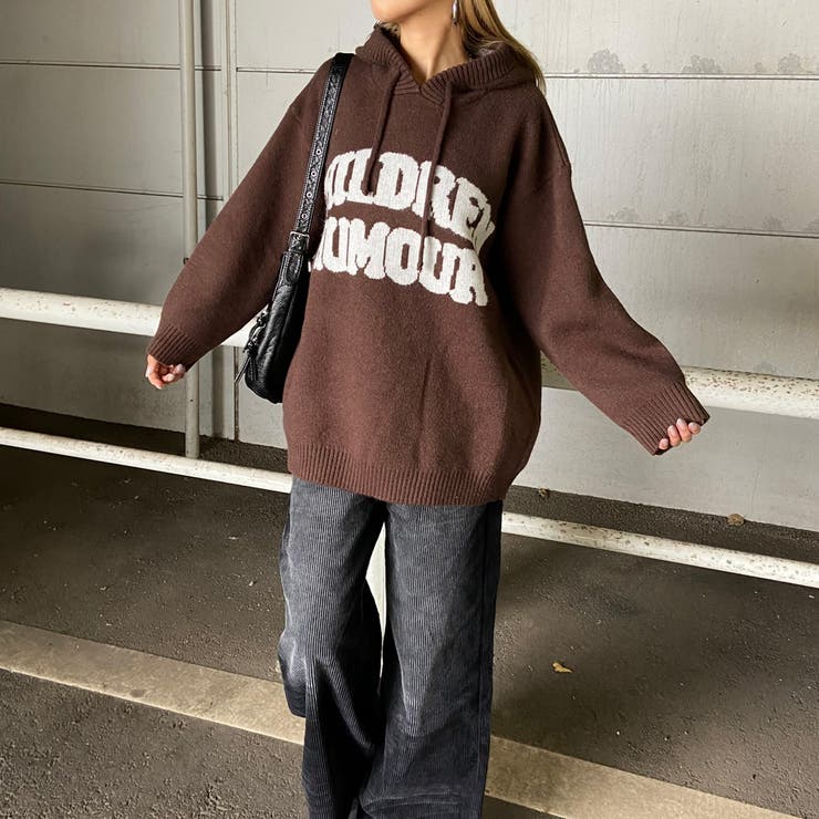 フードロゴニットチュニック | non-hedge  | 詳細画像19 