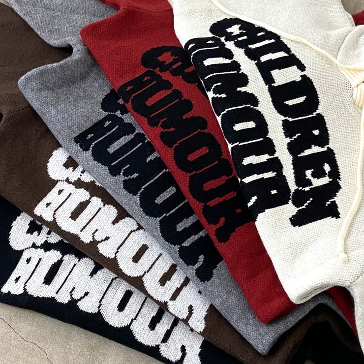 フードロゴニットチュニック | non-hedge  | 詳細画像35 