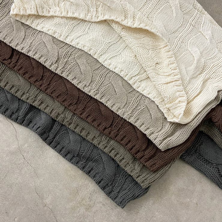 ケーブルフードショートプルオーバー | non-hedge  | 詳細画像34 