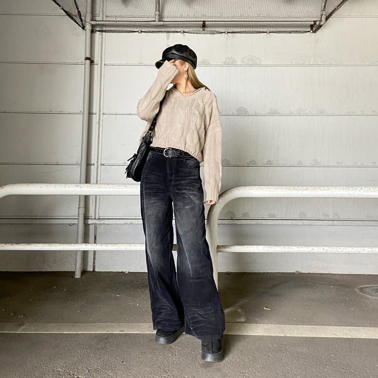 コーデュロイストレートパンツ | non-hedge  | 詳細画像2 