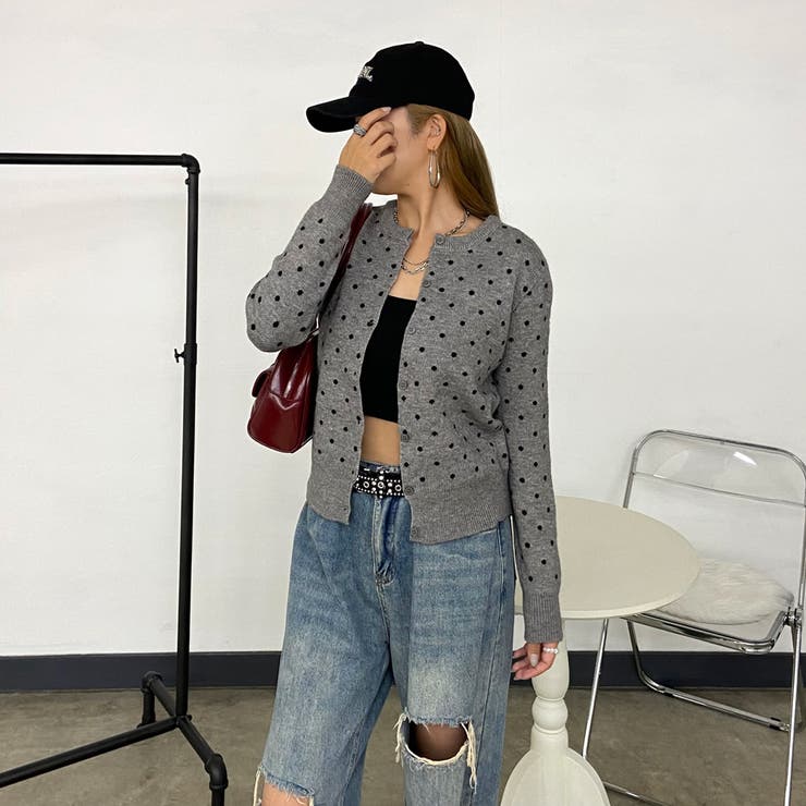 ドットカーディガン | non-hedge  | 詳細画像3 