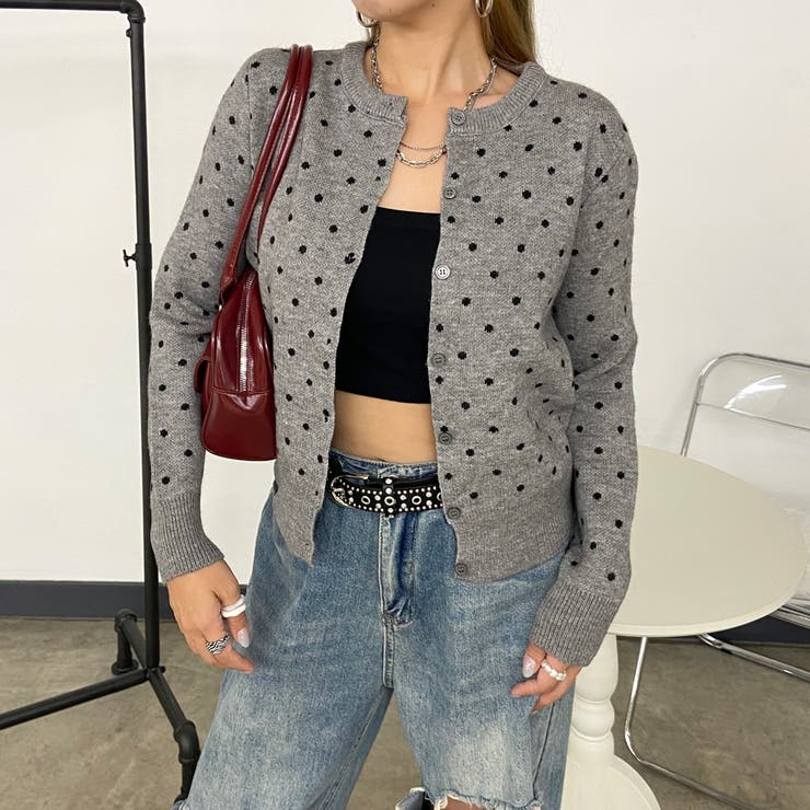 ドットカーディガン | non-hedge  | 詳細画像4 