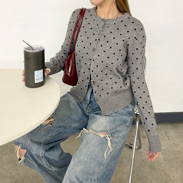 ドットカーディガン | non-hedge  | 詳細画像6 