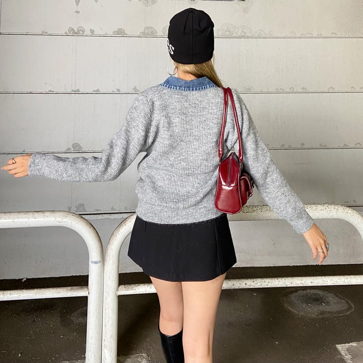 デニム切替トップス | non-hedge  | 詳細画像5 