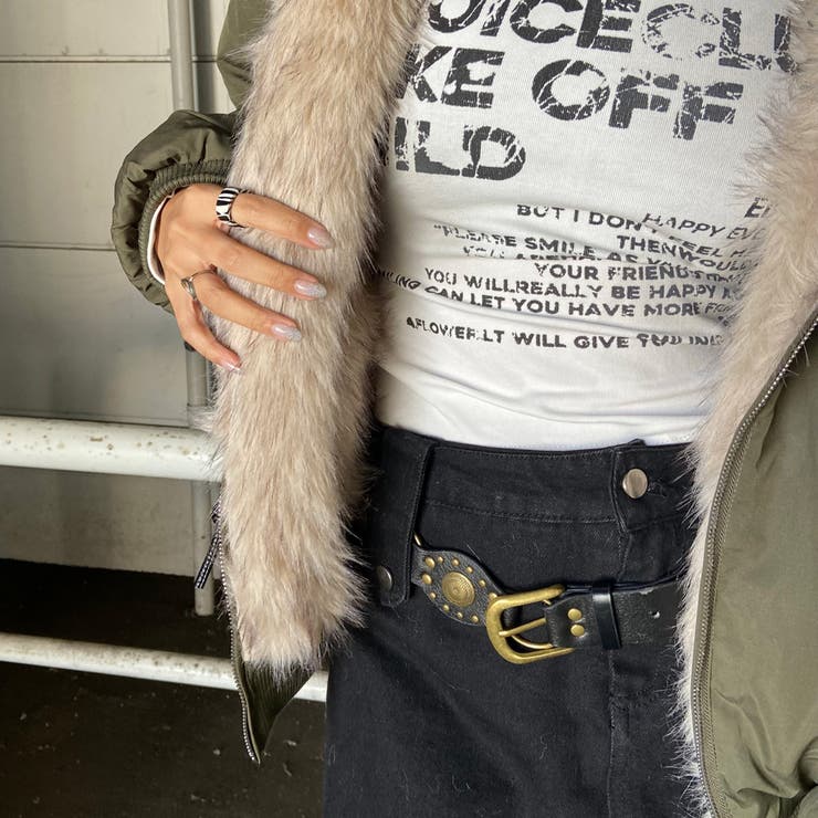 リバーシブルファーフードミリタリージャケット | non-hedge  | 詳細画像26 