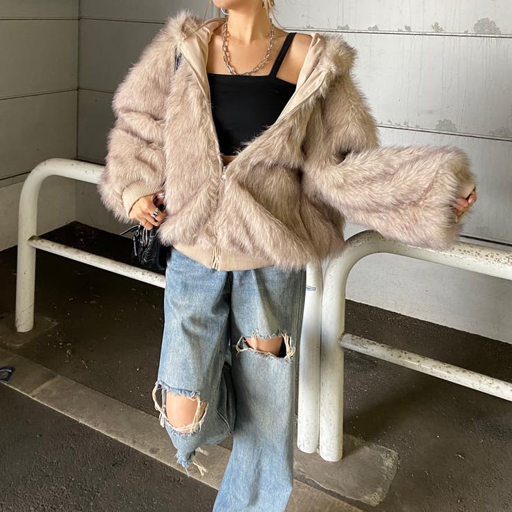 リバーシブルファーフードミリタリージャケット | non-hedge  | 詳細画像29 