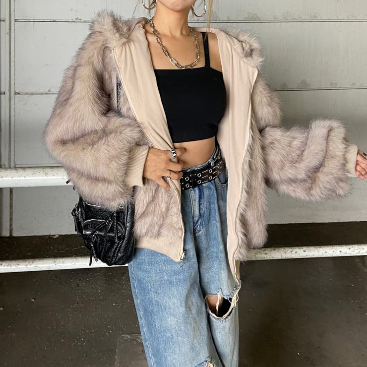 リバーシブルファーフードミリタリージャケット | non-hedge  | 詳細画像31 