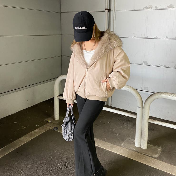 リバーシブルファーフードミリタリージャケット | non-hedge  | 詳細画像32 