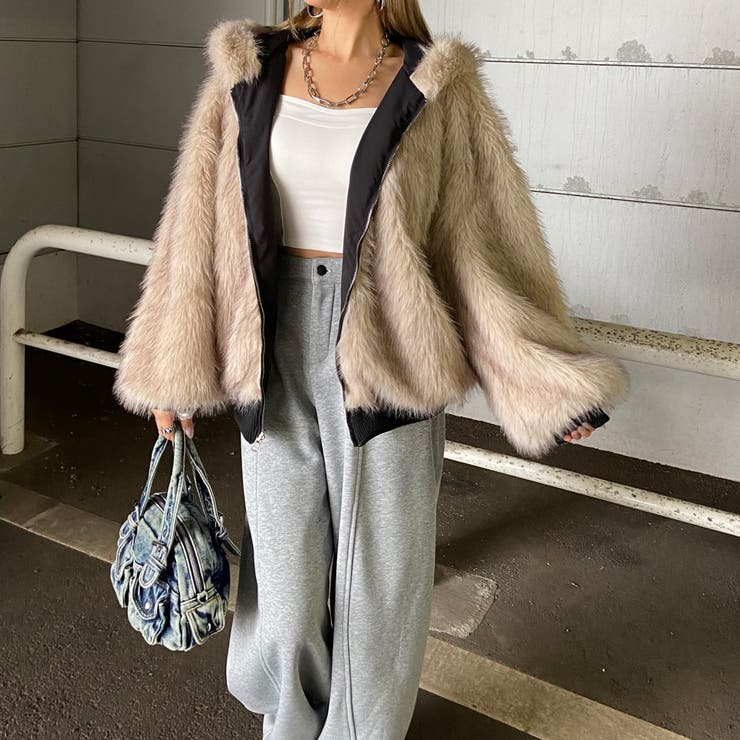 リバーシブルファーフードミリタリージャケット | non-hedge  | 詳細画像41 