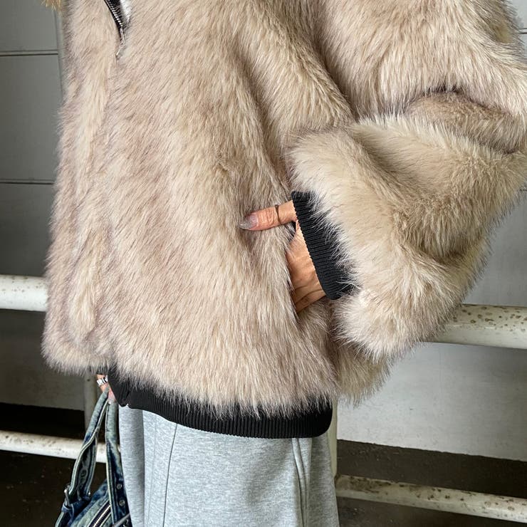 リバーシブルファーフードミリタリージャケット | non-hedge  | 詳細画像47 