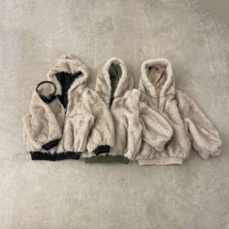 リバーシブルファーフードミリタリージャケット | non-hedge  | 詳細画像56 